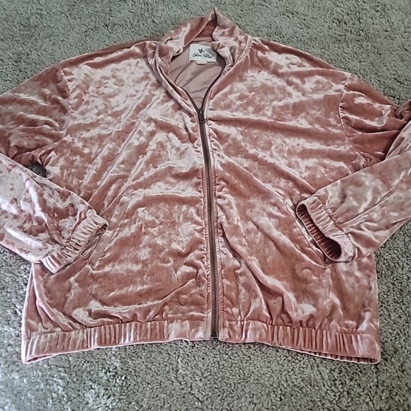 Others Follow Women Velvet Jacket Sz S - Picture 2 of 8